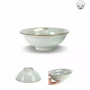 로코 KZ33VA39 설화 도자기 V면기 도자기대접 9호