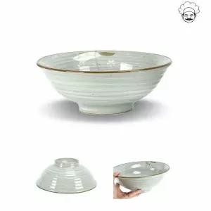 로코 JH11AK59 설화 도자기 V면기 도자기대접 10호