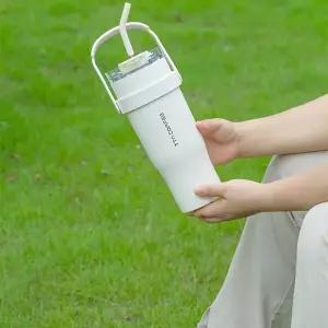 보온보냉 FO83NT13 텀블러 스텐 뚜껑 빨대 물병 1.25리터