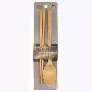 대나무 KK86RK87 재질 위생적인 수저세트 숟가락 우드수저 스푼