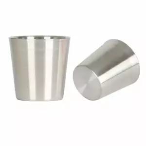 스텐컵 KU71FU52 물컵 업소용 200ml 물잔 콜드컵 무광 이중컵 템블러 텀블러보온병 이중스텐컵