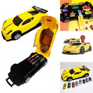 이종욱토이 엑스히어로 레이싱카 케이스 미니카 다이캐스트 피규어 자동차 캐리어 운전놀이