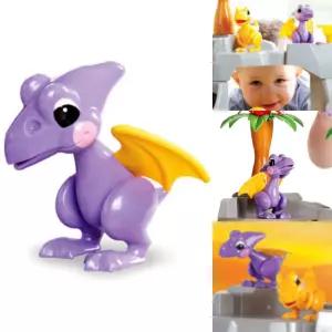 톨로 테로닥틸 공룡인형 (퍼플) 귀여운 익룡 피규어 관절인형 다이노 프라모델 감각발달
