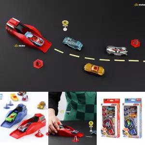 세주 슈팅 레이싱카 경주용 자동차 스포츠 미니카 피규어 스타터 레이싱게임 어린이 남아