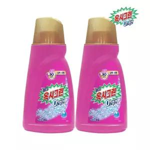 [옥시크린]옥시크린 오투액션 리퀴드 표백제 1L x2개