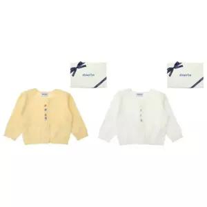 [갤러리아] (압소바출산,백일,돌,귀여운아기가디건,유아가디건)릴니트가디건(A11-23601)