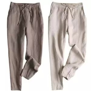 [하프클럽/]걸스 리넨패브릭 시즌 상쾌한 팬츠 배기 라인여름용 스트랩 클