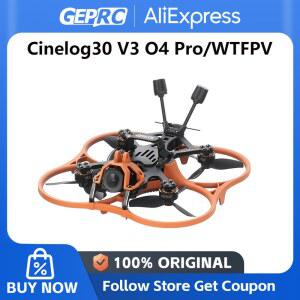 GEPRC Cinelog30 V3 FPV 쿼드콥터 O4 에어 유닛 PRO /WTFPV TAKER F722 45A 32Bit AIO SPEEDX2 1404 3850KV LED BEC RC 프리스타일 드론