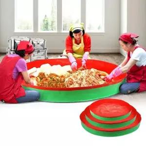 [골드스마일]김치 담그기 방수 비닐 김장 준비용 버무림 도우미