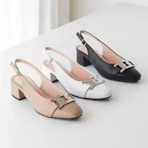 미들힐 웨지힐 샌들 슬링백 펌프스 여성신발 구두 (WEF09AE)