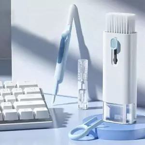 키보드 이어폰 7in1 액정 틈새청소 휴대용 만능청소 분리 버즈청소 클리너 귀지청소