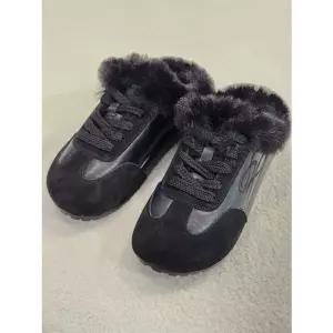 [갤러리아] [센터시티] 고세 밍크 퍼 와이드 스니커 뮬 GZO5F027 블랙