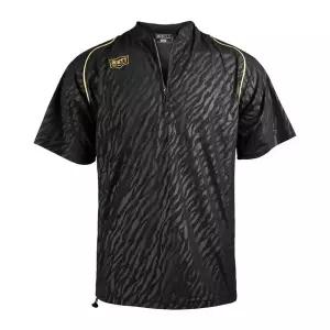 [알티피아]bns ZETT BOVK-313 반팔 바람막이 블랙 헬스/연습/야구/축구/운동