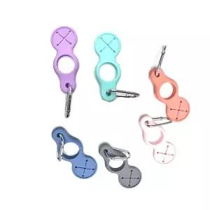 [알티피아]bns 실리콘 물병 수건 홀더 카라비너 등산/캠핑/레저/낚시/운동