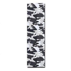 스케이트보드 그립 테이프 9인치 x 33인치, 버블 프리 방수 스쿠터 테이프, 롤러보드 계단 페달 휠체어 스텝용 롱보드 테이프(카모플라주 그레이)