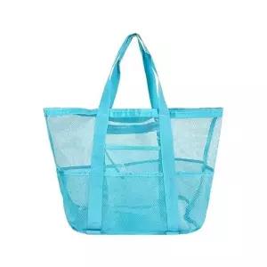 [하프클럽/]대형 메쉬 비치백 그물가방 해변가방 여름가방