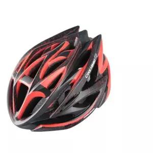 [하프클럽/]자전거 헬멧 인라인 경량 통풍 XL 무광 블랙 레드