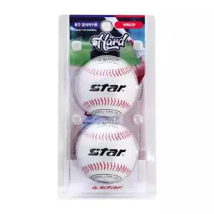 [하프클럽/]스타 WB6229 홍큐 경식야구공 2개입