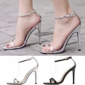 데일리 토오픈 여성 킬힐 펌프스 하이힐 샌들