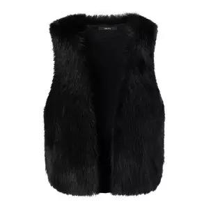 [하프클럽/GGPX]오픈 페미닌 페이크 퍼 베스트 (GPDVW001D)