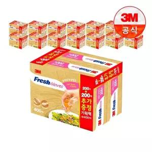 [3M]후레쉬 위생장갑(200+200매) x 15개