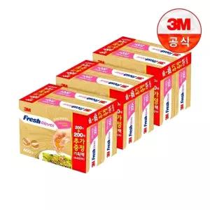 [3M]후레쉬 위생장갑(200+200매) x 3개