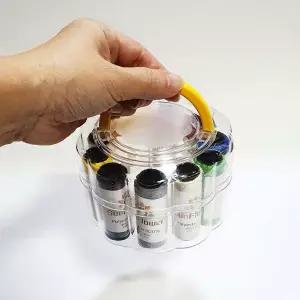 해바라기 반지함 반짇고리 바느질 실세트