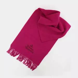 비비안웨스트우드 ORB 영문 자수로고 울 여성 머플러 81030007 W00Q7 G410