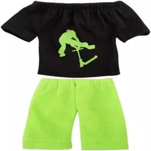 미니 핑거팁 옷 세트 핑거 팬츠 티셔츠 스쿠터 스케이트보드 도구 용 장난감 게임 보드 및