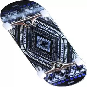 노아우드 2025 15년대 프로 핑거보드 완성 (5겹 컬러 메이플 우드 오목 35 x 98mm 핸드메이드 덱 + 34mm