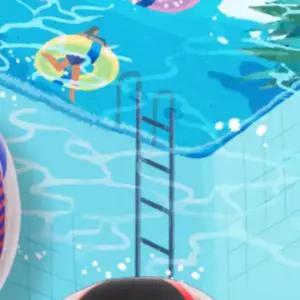 여름휴가 어린이 축구 비치볼 바람넣는 수영장용 물놀이공