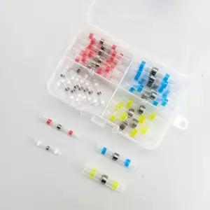 열수축튜브 방수배선 절연 커넥터보호 슬리브 납땜 전선연결 솔더 전기 열튜브 자동