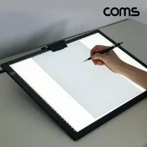 Coms A3 LED 형광 보드판 라이트박스/라이트보드/라이트보드판/라이트패드/보드/형광보드/형광보드판