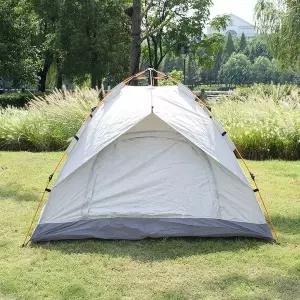 산들 캠프 오토 원터치 텐트 3인용 4인용 캠핑 피크닉 텐트