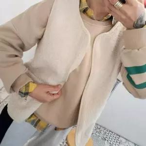 [골드스마일]패션조끼 포근한 집업 여성 지퍼 뽀글이 조끼