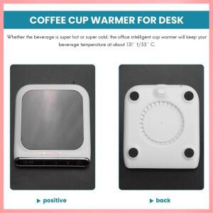 머그워머 L65A 데스크용 커피 워머 3단 조절식 일정 온도 55 음료수 알림 기능이 있는 머그컵 워머 오피스
