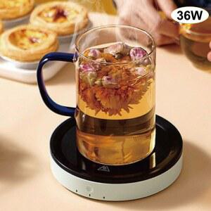 머그워머 전기 플레이트 가열 패드 히터 커피 머그잔 워머 메이커 기어 워머 코스터 머그잔 히터 36W 110V 220V