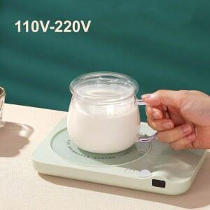 머그워머 커피 가열 코스터 우유 커피 히터 보온병 코스터 다기능 온도 조절 패드 사무실 전기 기계 110V 220V