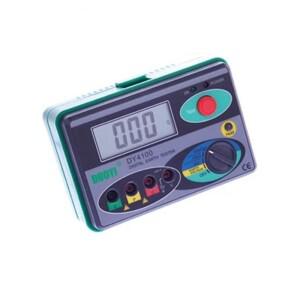 DUOYI DY4100 디지털 접지 저항계 0-2000 옴 기기 검사 전기공 테스터