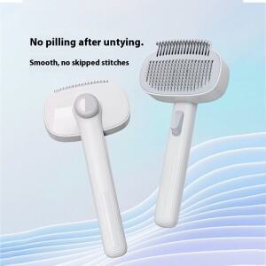 전문적인 애완동물 털 제거 브러시 - 긴 고양이와 개를 위한 엉킴 빗 및 코트 관리