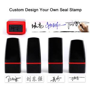 날짜도장 감광성 플래시 스탬프 이름 로고 셀프 잉킹 직사각형