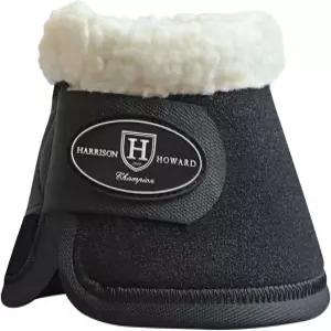 말 훈련용 말굽 오버리치 보호 플리스 안감 벨 부츠 해리슨 하워드