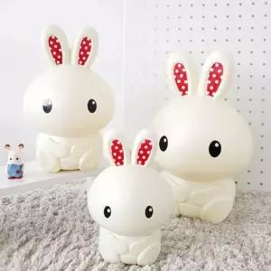 [셀러에이드]특대 토끼 저금통 귀여운 동물 동전 저축통 어린이