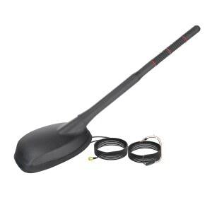 에이트우드 FM /AM GPS 자동차 콤보 안테나, 증폭 AM 라디오 안테나 DIN 플러그 및 차량용 트럭 SUV 스테레오 수신기 유닛 내비게이션 시스템용 SMA 커넥터