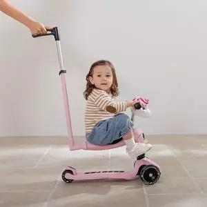 [파파스토이]알파카 퍼스트 킥보드 3in1 탈부착식 어린이 유아 씽씽이 붕붕카 (...