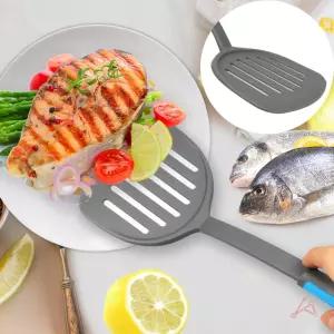 현대인몰 생선 구이 계란 말이 모양 유지하는 넓은 스텐 뒤집개 계란말이 스텐조리도구
