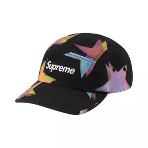 Supreme Gonz Stars Camp Cap Black 21SS 슈프림 곤즈 스타 캠프캡 블랙