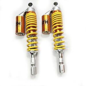 360mm 400mm 오토바이 에어 쇼크 업소버 리어 서스펜션 혼다 야마하 스즈키 가와사키 베넬리 KTM ATV