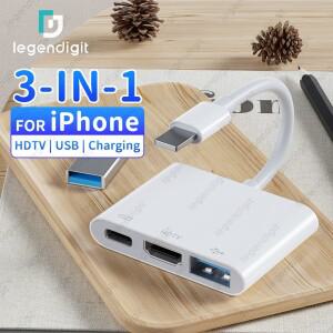 HDTV 어댑터 1080P HD 플매트 카펫 러그 앤 플레이 OTG 충전 포트가 있는 USBA 변환기 iphone 호환-HDTV 어