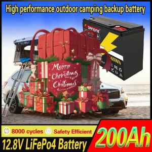 12V 220AH LiFePO4 32700 배터리 내장형 120A BMS RV 충전식 리튬 인산철 태양광